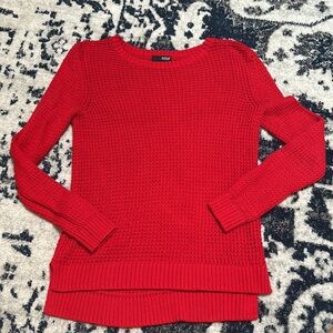 Red Knit Sweater